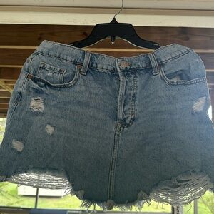 Aeropostale denim skirt